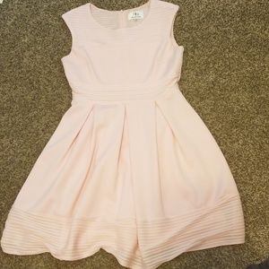 A baby pink dress